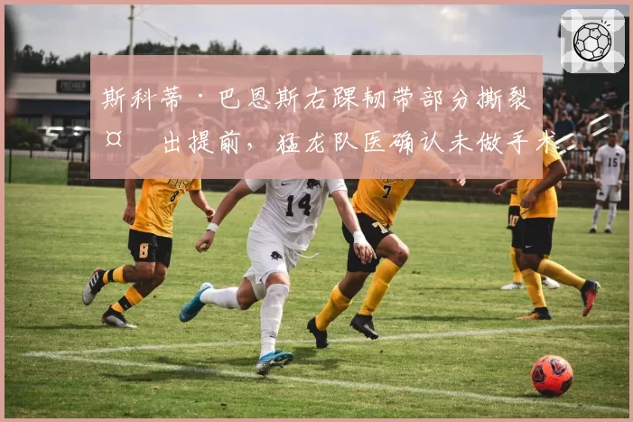 斯科蒂·巴恩斯右踝韧带部分撕裂复出提前，猛龙队医确认未做手术，对比格兰特·威廉姆斯同伤保守治疗预后反复