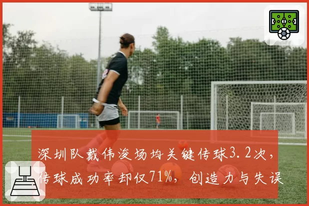 深圳队戴伟浚场均关键传球3.2次，传球成功率却仅71%，创造力与失误并存